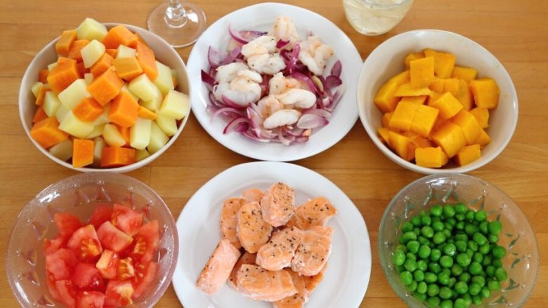 Bữa tối giảm cân hiệu quả với món salad khoai lang cá hồi-10