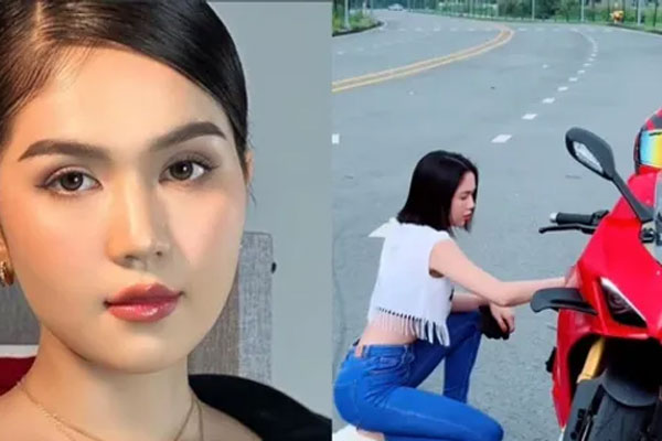 Vụ Ngọc Trinh lái mô tô thả 2 tay: Người mẫu có hối hận?-3