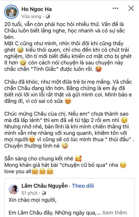 Lâm Châu đăng đàn xin lỗi giữa bão chỉ trích thái độ vênh váo, Hà Hồ lên tiếng sau nhiều ngày im lặng-5