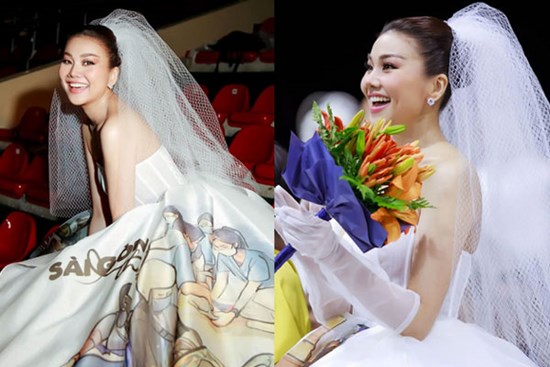 Những lần Thanh Hằng mặc váy cưới đẹp lộng lẫy, càng ngắm càng mong ngày chị đẹp thành cô dâu 