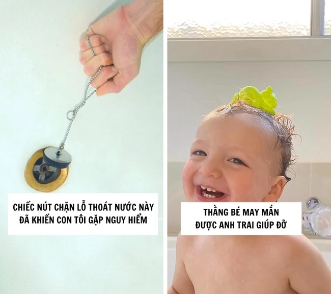 Bé trai 2 tuổi gặp nguy hiểm vì thứ này trong nhà tắm, cha mẹ tuyệt đối không được chủ quan-1