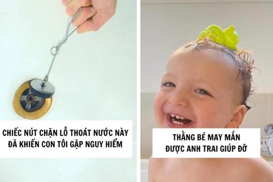 Bé trai 2 tuổi gặp nguy hiểm vì thứ này trong nhà tắm, cha mẹ tuyệt đối không được chủ quan
