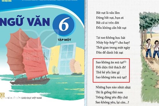 Lại tranh luận chi tiết ăn mù tạt trong bài 