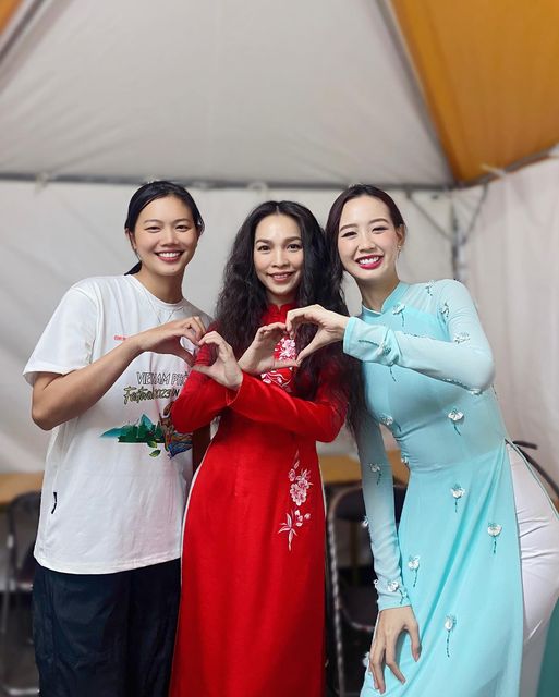 Ánh Viên chung hình với Hoa hậu Bảo Ngọc mà không bị lép vế, được netizen khen xinh không ngớt-1