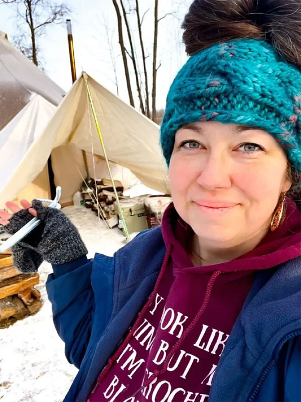 2 năm tiết kiệm 1,2 tỷ đồng nhờ ở lều, bà mẹ bỏ việc vì không cần tiền nữa-6