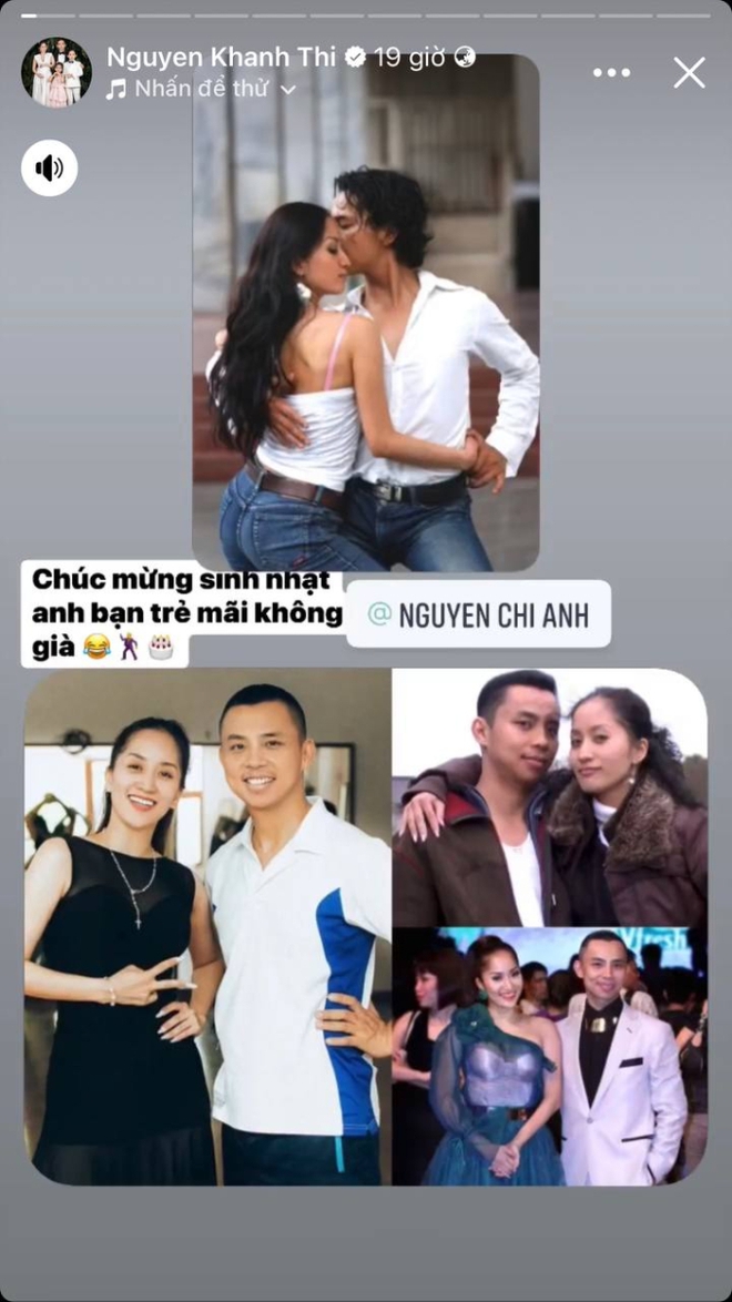 Khánh Thi đăng ảnh quá khứ với Chí Anh, cách xưng hô tiết lộ mối quan hệ hiện tại với tình cũ-1