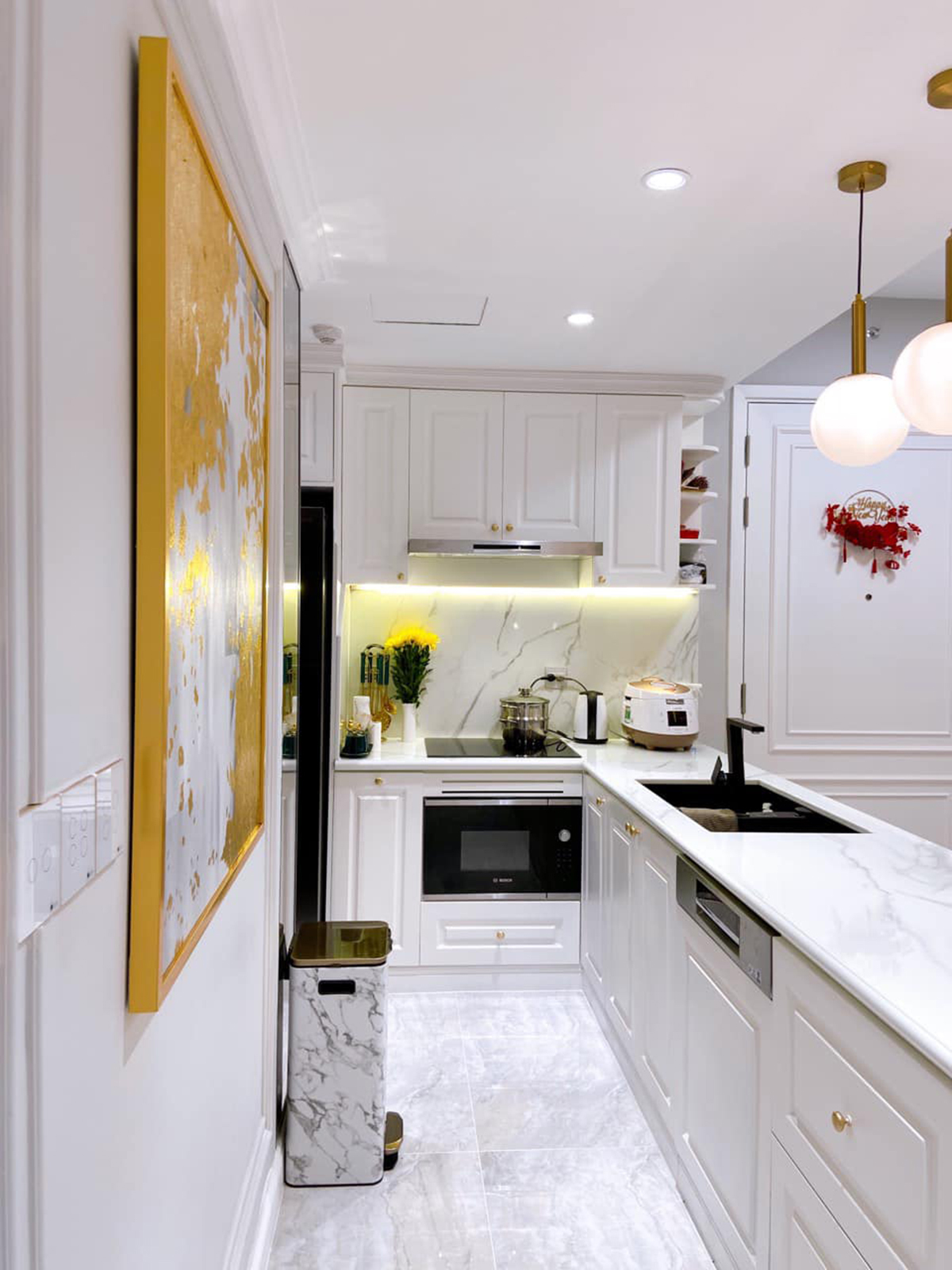 Khoe bạn gái nóng bỏng, cầu thủ Vũ Văn Thanh thêm niềm vui tậu nhà mới gần 10 tỷ đồng, nội thất gây choáng ngợp-4