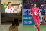Thi đấu cùng ĐT Việt Nam, Quế Ngọc Hải rưng rưng khi 2 cô con gái làm điều này