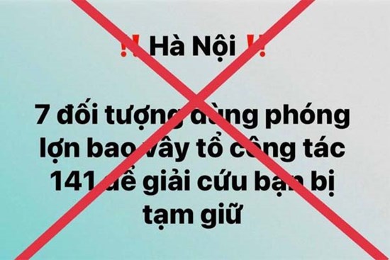 Thực hư thông tin 7 thanh niên tấn công cảnh sát 141 để giải cứu bạn