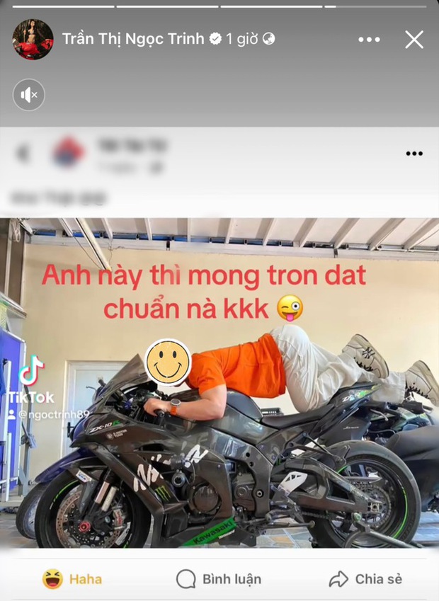 Bị xử phạt hành chính vì diễn xiếc trên moto, Ngọc Trinh có động thái gì?-2