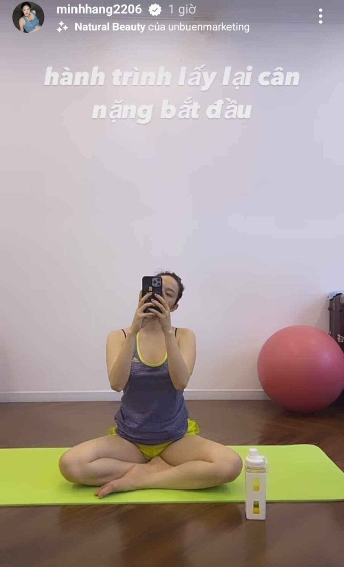 Sau thời gian giấu kín, Minh Hằng lần đầu tiên khoe chính diện gương mặt con đầu lòng-5