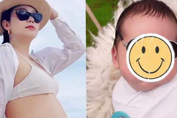 Minh Hằng sau khi sinh con đầu lòng: Ngoại hình thay đổi, được ông xã cưng như trứng-8