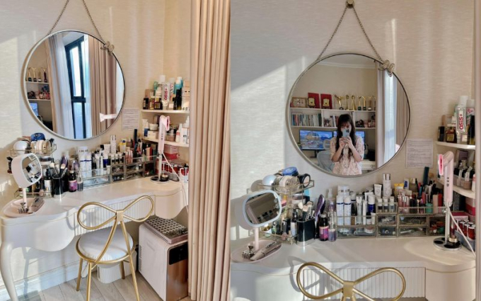 Chỉ thuật giấu dây diện, MC Diệp Chi nhân tiện flex luôn căn nhà sang rộng chẳng kém khách sạn 5 sao-5