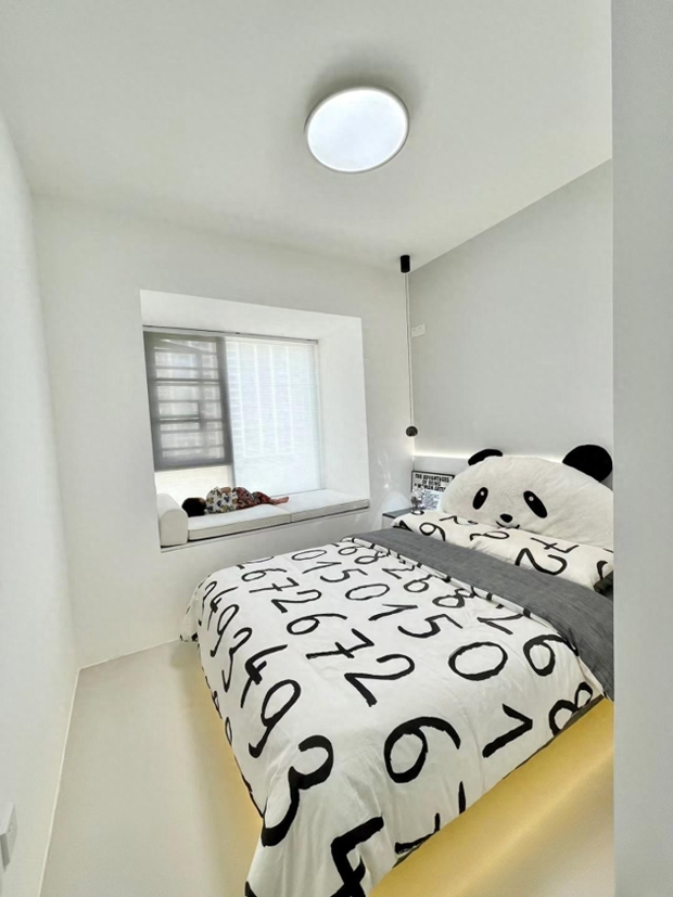 Căn hộ 98m2 full màu trắng khiến ai nhìn cũng ngỡ ngàng vì tối giản quá mức, gia chủ thậm chí không có TV-13