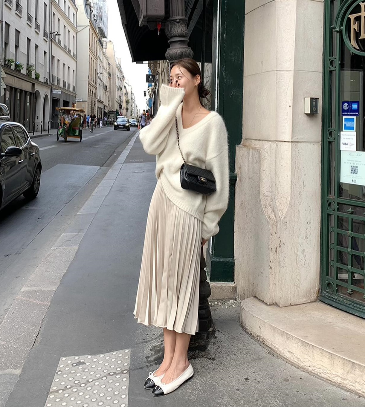 10 set chân váy dài đáng thử trong mùa lạnh năm nay-3