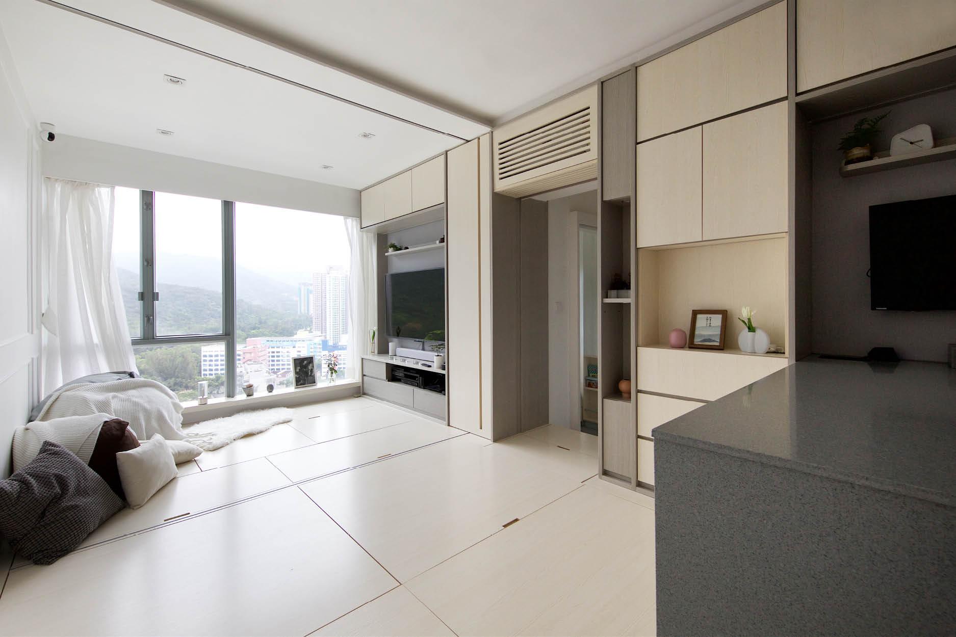 Căn hộ 45m2 có 4 phòng ngủ và phòng nào cũng thoáng-1