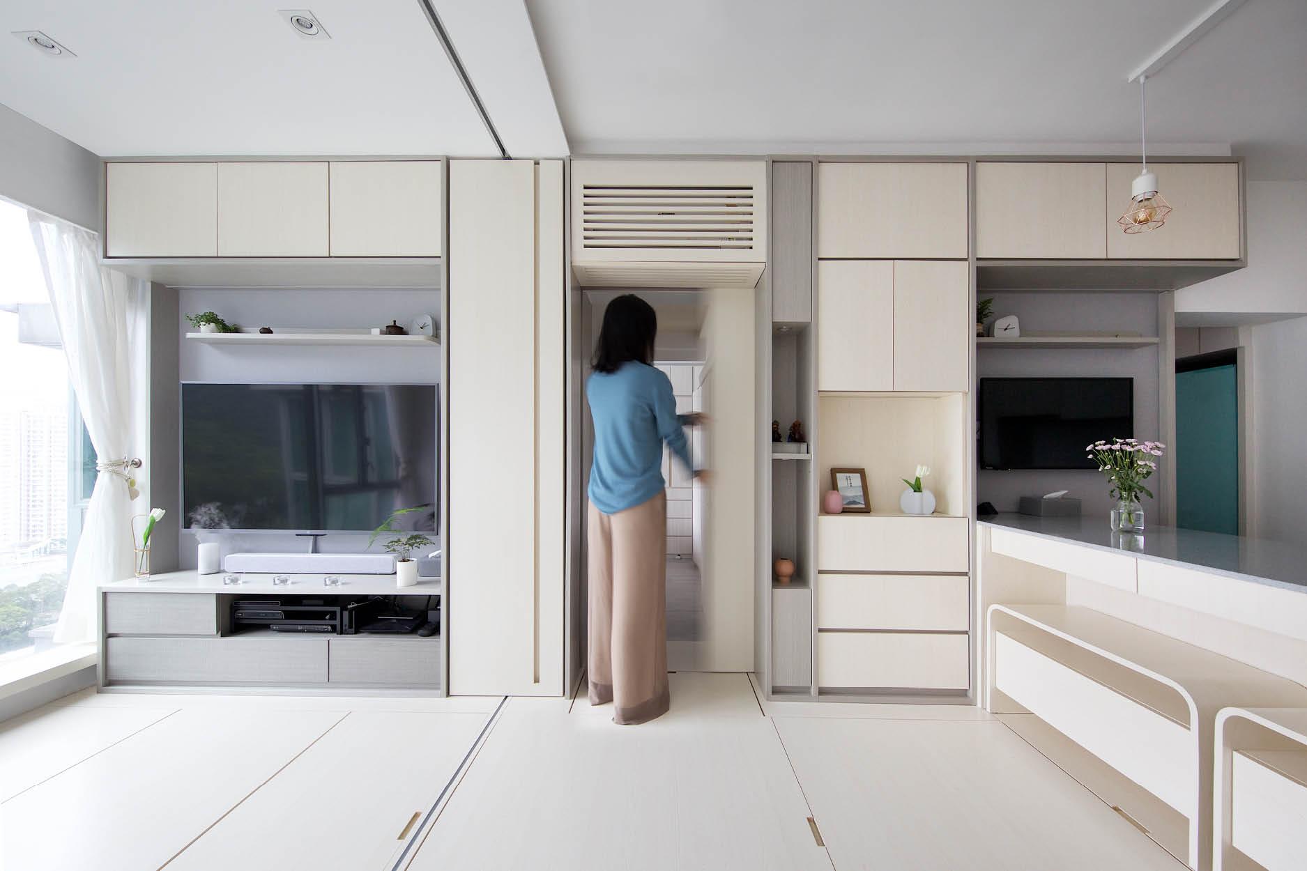 Căn hộ 45m2 có 4 phòng ngủ và phòng nào cũng thoáng-2