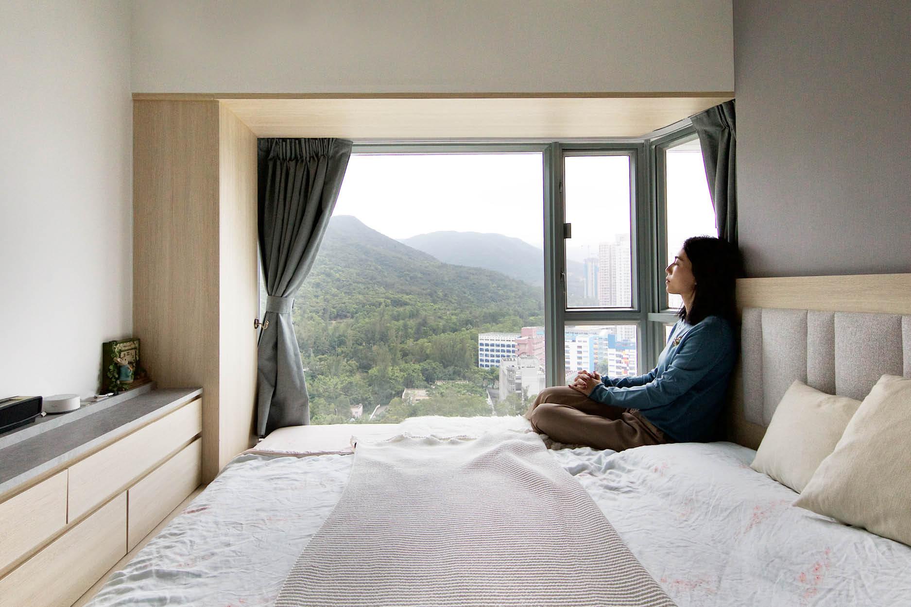 Căn hộ 45m2 có 4 phòng ngủ và phòng nào cũng thoáng-12