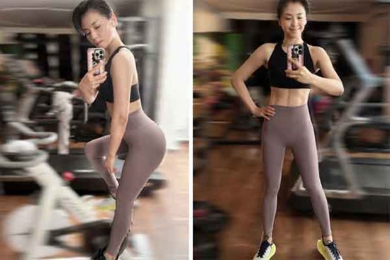 Mỹ nhân 'Thiên Long Bát Bộ' gây bất ngờ với body săn chắc ở tuổi 45
