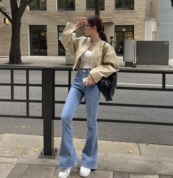 4 kiểu quần jeans tạo cảm giác chân thon gọn hơn-8