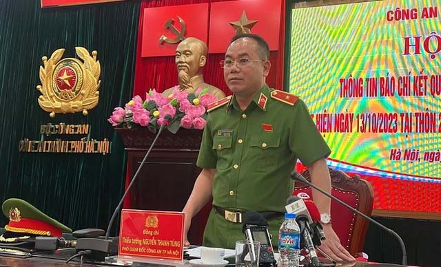 Thiếu tướng Nguyễn Thanh Tùng thông tin về thời điểm giáp mặt nghi phạm sát hại cô gái 17 tuổi, phân xác-1