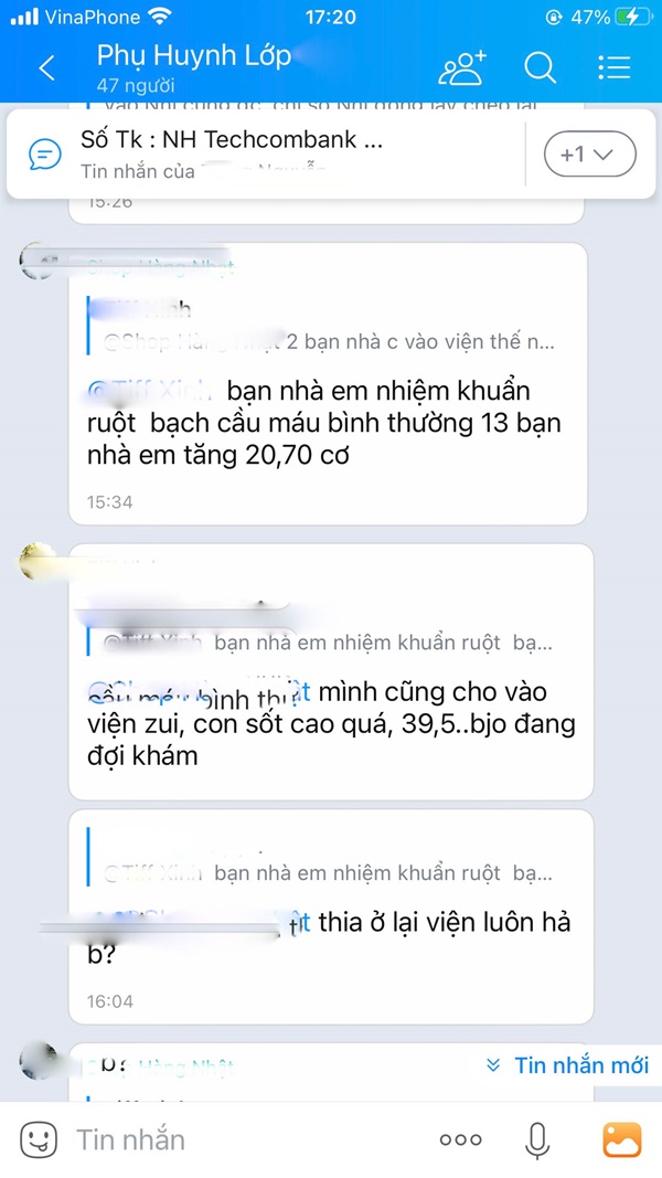 Chưa xác định được tác nhân nôn ói, tiêu chảy tại Trường Tiểu học Thành Công B, Hà Nội-2