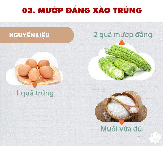 Thực đơn 3 món cơm chiều ngon, dễ nấu-6