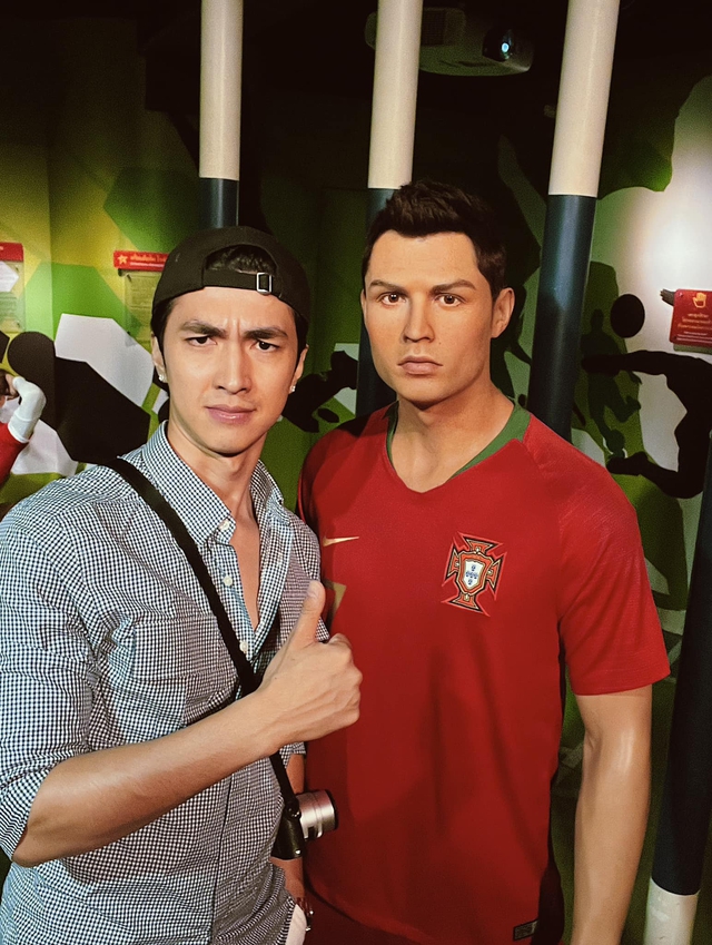 Diễn viên Bình An khoe đi đu Son Heung-min, vợ Á hậu có phản ứng gì?-4