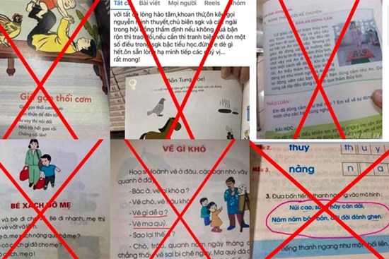 Bộ GD-ĐT đề nghị điều tra việc xuyên tạc ngữ liệu sách giáo khoa