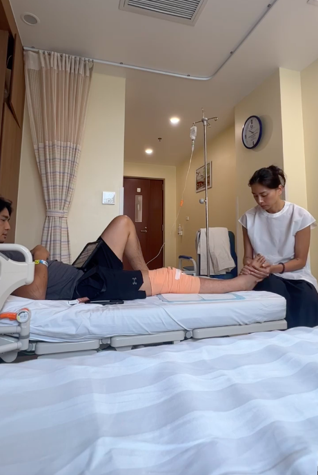 Chồng Ngô Thanh Vân đăng lại khoảnh khắc gặp tai nạn moto, phải chi 120 triệu đồng làm phẫu thuật-5