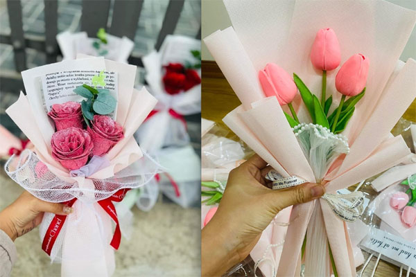 Giá hoa 20/10 giảm nhẹ, người bán không kịp ngơi tay-18