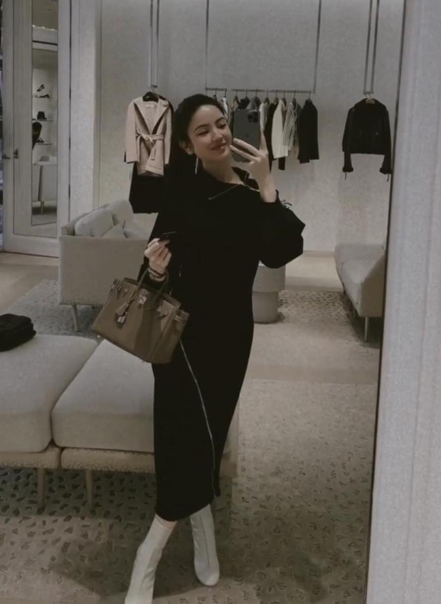Chu Thanh Huyền lần đầu xuất hiện ở SVĐ sau ồn ào trên mạng, đi mua sắm sang chảnh ở Hàn Quốc-4
