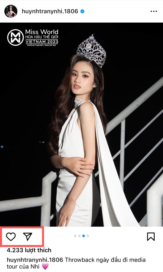 Hoa hậu Ý Nhi bất ngờ tái xuất MXH, nhưng quyết né bão dư luận qua chi tiết này?-2