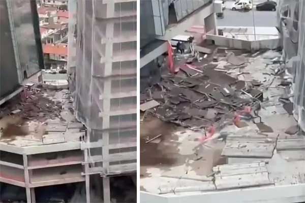 Brazil: Giàn giáo cao 140 mét đổ sập khiến 8 người treo lủng lẳng trên không, tiết lộ khung cảnh kinh hoàng tại hiện trường-2