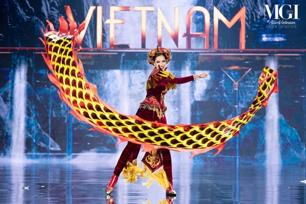 Mãn nhãn đêm thi Trang phục dân tộc Miss Grand International: Nổi da gà với Lê Hoàng Phương, loạt thiết kế hoành tráng gây bùng nổ-3