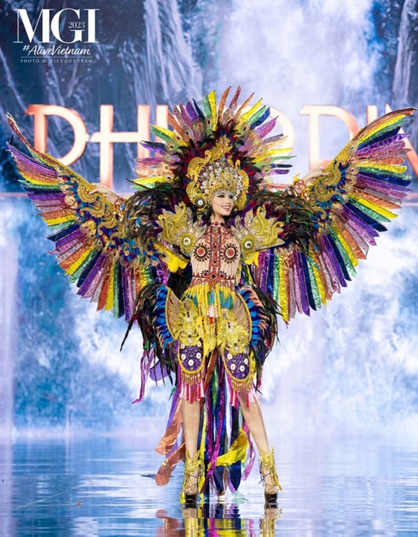 Mãn nhãn đêm thi Trang phục dân tộc Miss Grand International: Nổi da gà với Lê Hoàng Phương, loạt thiết kế hoành tráng gây bùng nổ-4