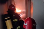 Hà Nội: Cháy cửa hàng tiện lợi ở chung cư Linh Đàm, nghi do chập điện-4