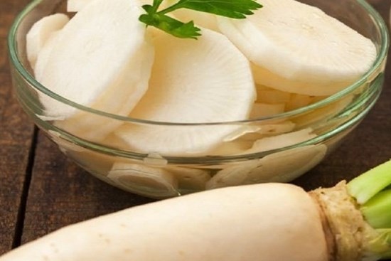 Tác dụng ít biết của củ cải trắng đối với sức khỏe và sắc đẹp