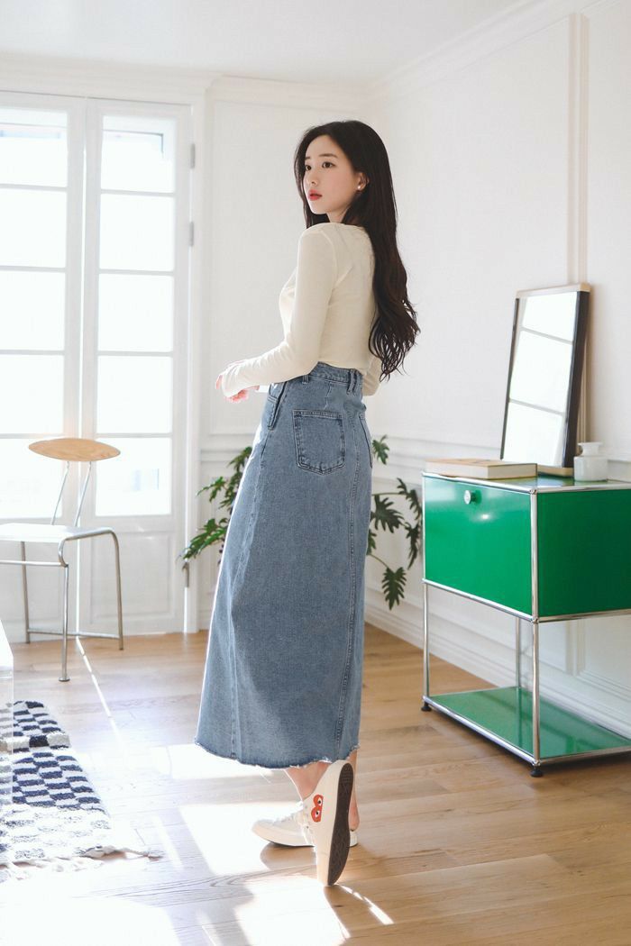 4 kiểu chân váy vừa đẹp vừa ấm cho nàng diện mùa lạnh-2