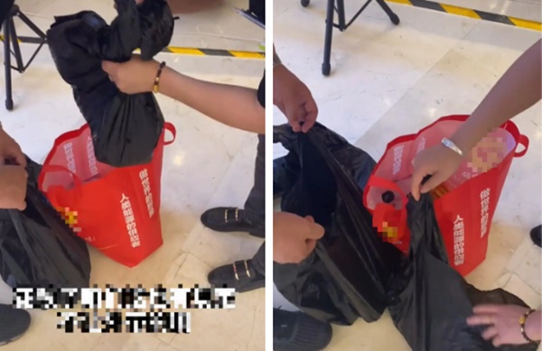 Bị nhân viên nhà hàng buffet giữ lại vì mang thức ăn ra về, người đàn ông cãi: Tôi trả tiền, tôi có quyền-2