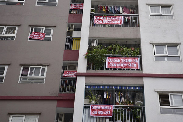 Mất nước sạch suốt 10 ngày, cư dân Khu đô thị Thanh Hà tính chuyện bán nhà-25