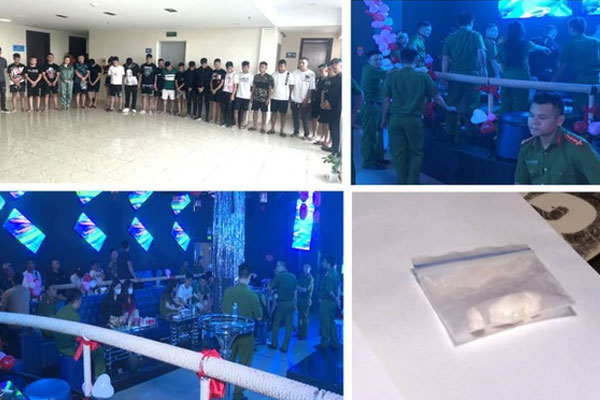 Hơn 50 cảnh sát bao vây, kiểm tra quán bar trá hình JP CLUB-1