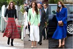 Vương phi Kate Middleton chính là sách mẫu diện trang phục màu sắc sang trọng, tinh tế-11