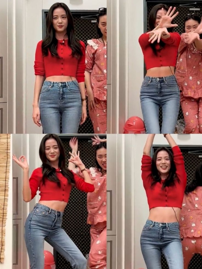 Nhìn Jisoo mà chỉ muốn mua cardigan ngay tức khắc: Vừa xinh, vừa đúng trend lại dễ mix đồ-5