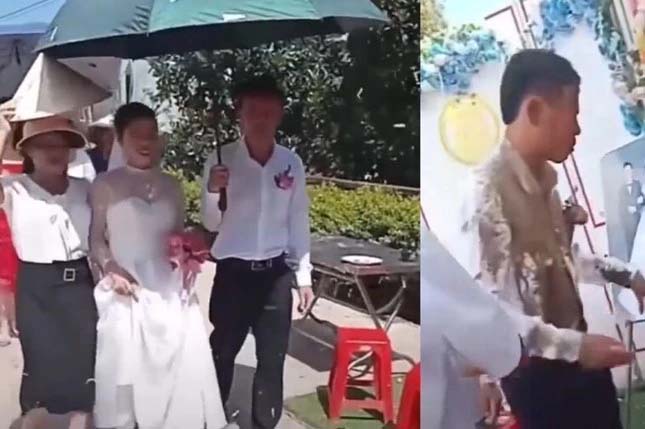 Vụ tạt chất bẩn vào cô dâu, chú rể: Người yêu cũ của chú rể công khai xin lỗi-1