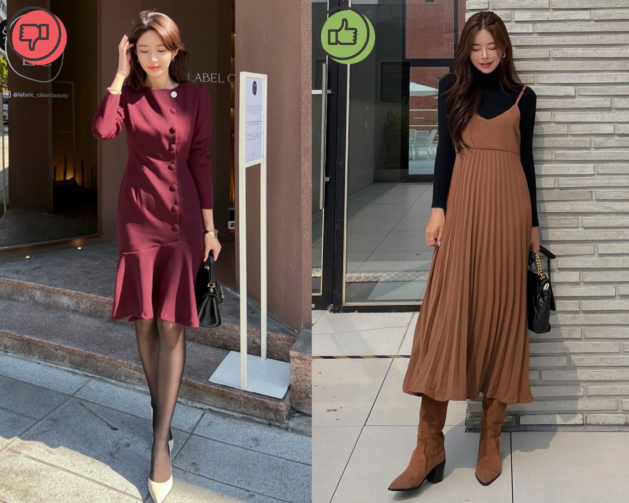 4 kiểu váy liền mùa lạnh khiến phong cách của bạn lỗi mốt-1
