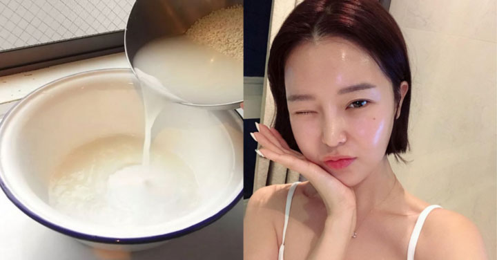 Cách làm trắng da mặt bằng nước gạo-1