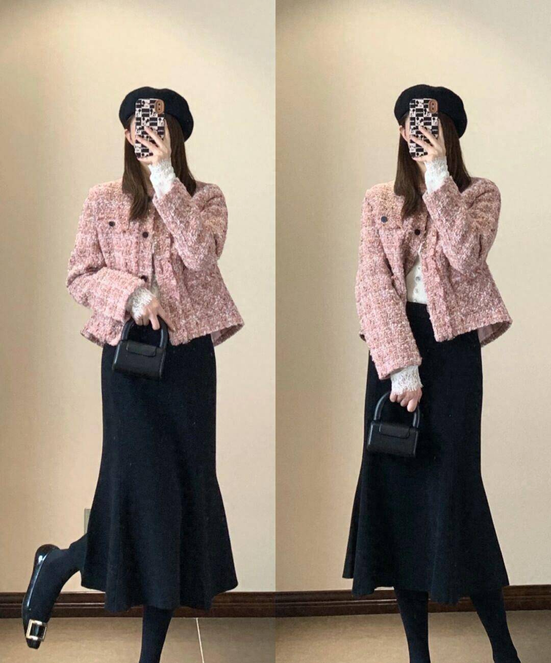 Diện áo vải tweed xinh như tiểu thư ngôn tình-3