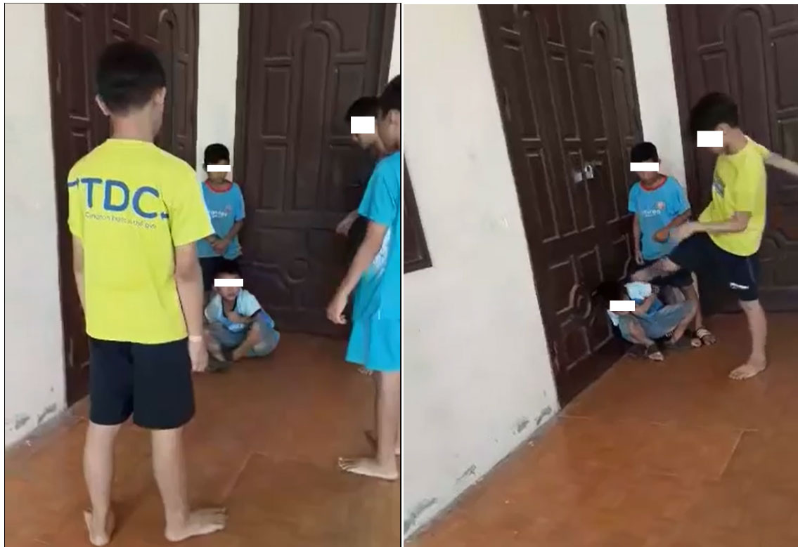 Tận cùng nỗi đau khi có con bị đánh đến hoảng loạn, gọi bố mẹ là côn đồ tốt-1