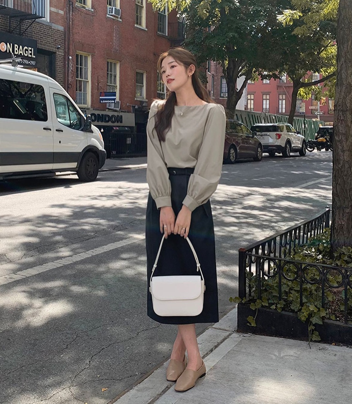 5 kiểu chân váy theo phong cách tối giản, ai cũng có thể mặc đẹp-10